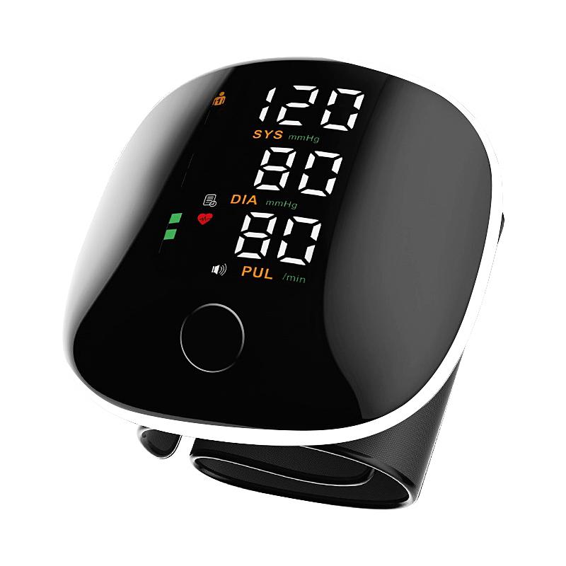 【New Upgraded】Rechargeable Wrist Blood Pressure  with LED Touch Screen, Voice Broadcast & 99x2 Memory — Accurate Home BP Tracking Made Simple,Suitable 5.3 - 7.6 inches