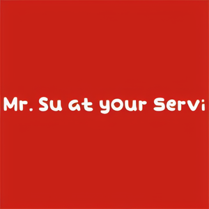 Mr. Su at your servi