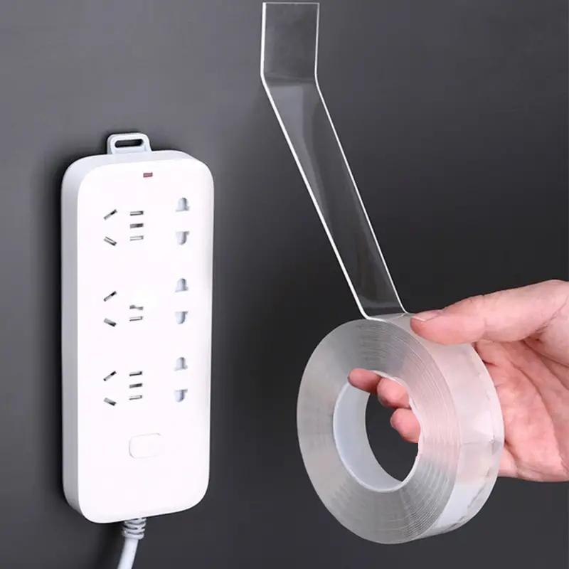 Transparent Heavy Duty Double Sided Tape, 1/2/3/5m Multifunctional Self-adhesive Tape, Washable Adhesive Tape for Office, Car, Living Room, Bathroom, School, Office Stationery & Supplies