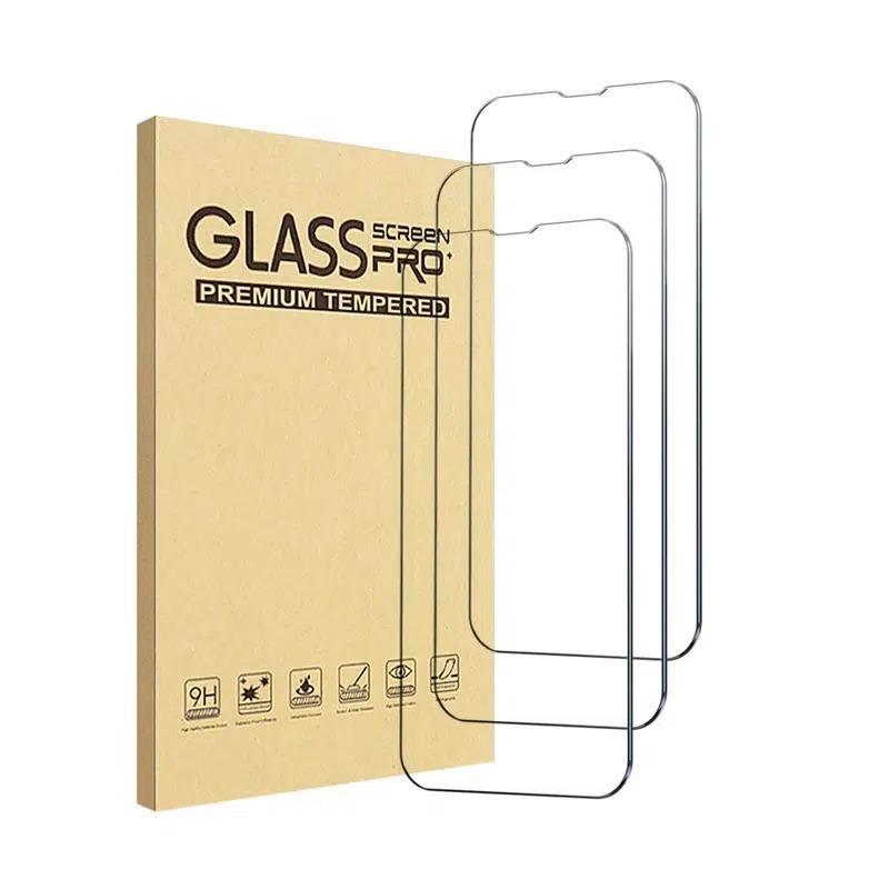 HD Tempered Glass Phone Screen Protector Kit, Anti-scratch Explosion Proof Screen Protective Film, Phone Accessories for iPhone 11 12 13 14 15 Pro Max iPhone 15 14 Plus, Phone PC Accessories