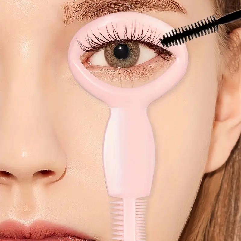 Eyeliner Template, Eyelash Mascara Shield Applicator Tool, Eyelash Brush Comb, Eye Makeup Tools, Eyelash Separator Tool, Lightweight, Cosmetics Makeup Tools