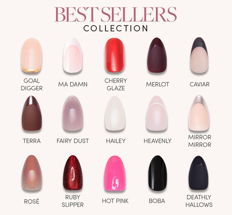 Glamnetic Best-Sellers Press On Nail Collection