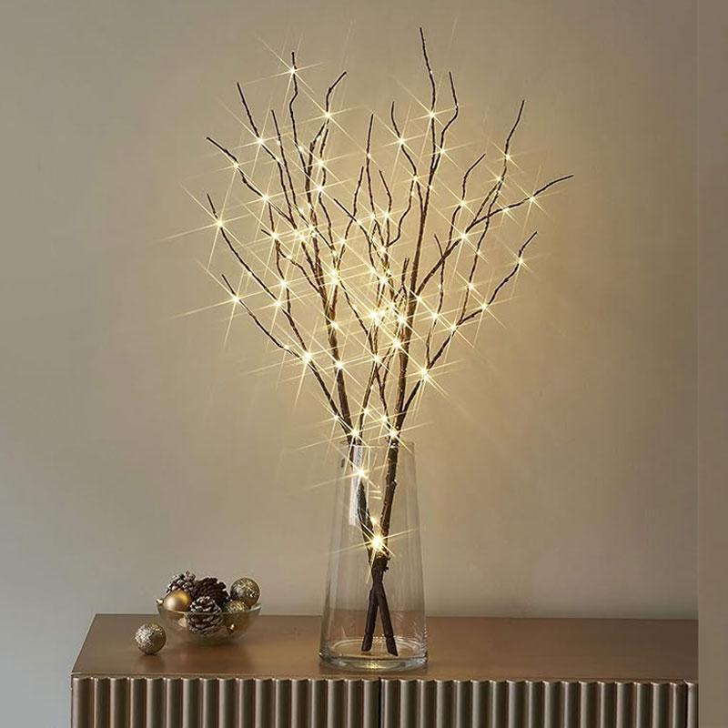 LED Branch Light, Decorative Creative Branch Lamp, Atmosphere Light for Bedroom Ambience & Event Scenes, Unique Design for Home Decoration, Led Star Light, Decorative Lights #GLOBAL PICKS