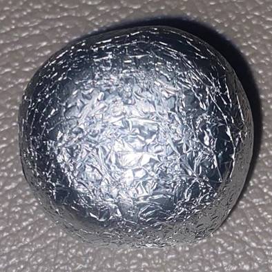 Aluminum foil ball 🪩