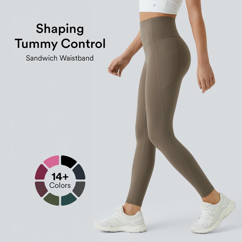 Halara UltraSculpt High Waisted Tummy Control Pocket Shaping Training Leggings  #TikTokShopSpringGlowUp