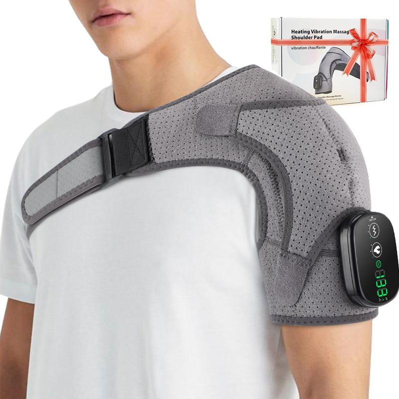 Electric Shoulder Heating Vibration Massager, Lightweight Shoulder Massager for Neck, Fascia Release for Neck Shoulder, Rotator cuff Body Care Products, Shoulder Protection Ideal Gifts