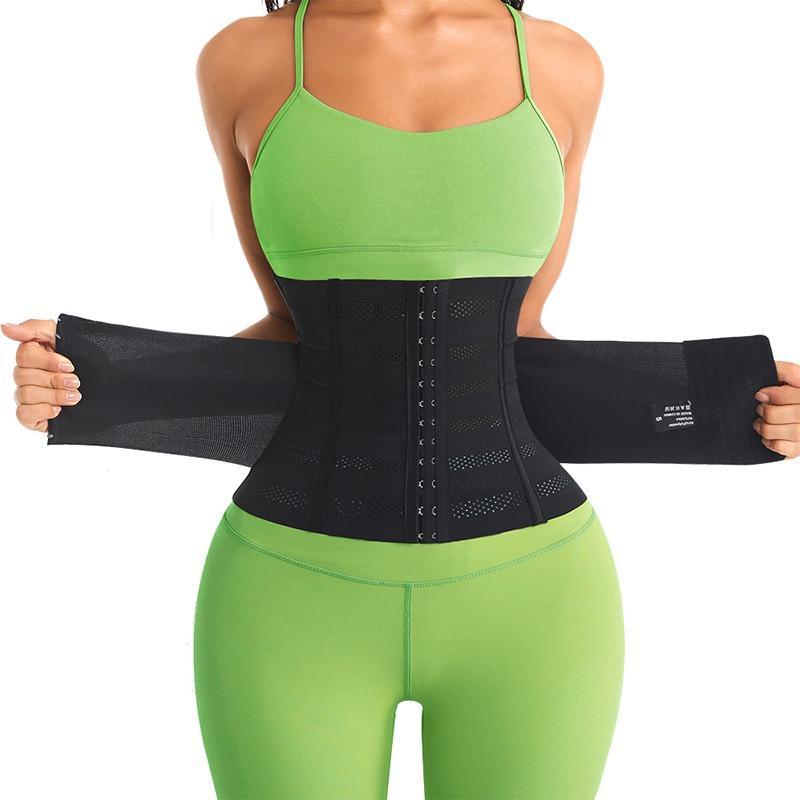 Women's Sports Waist Trainer Belt, Waist Trimmer, Corset Waist Trainer Belt, Sweat Belt for Men & Women