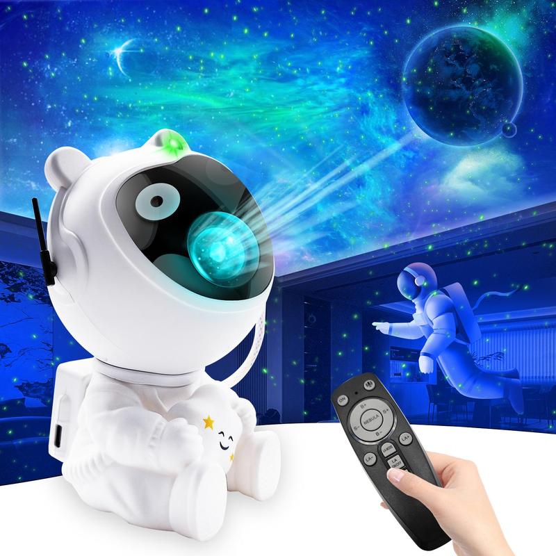 Astronaut Galaxy Projector Star Projector with Timer and Remote Galaxy Projector with Moon Lamp LED Nebula Night Lights