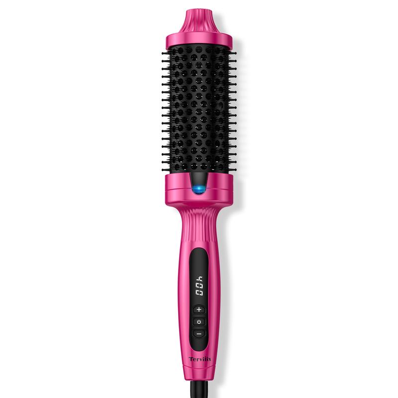 Terviiix Ionic Thermal Brush Get Voluminous Hair Styling, Adjustable Temperature, Negatives Ions