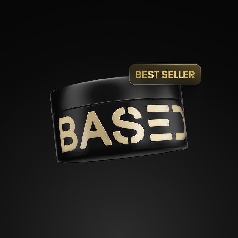 BASED Pomade | Medium Hold & Medium Shine | Simple, Effective, BASED.