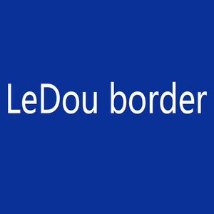 LeDou border