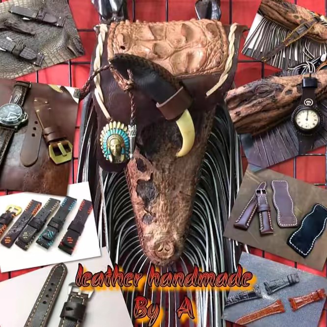 เครื่องหนังจระเข้แฮนด์เมค