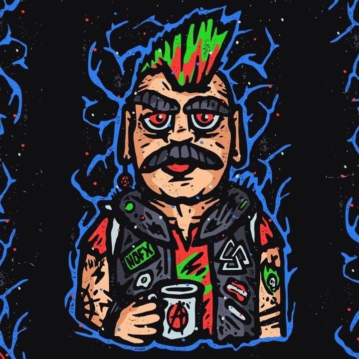 Punk Rock Ron Swanson