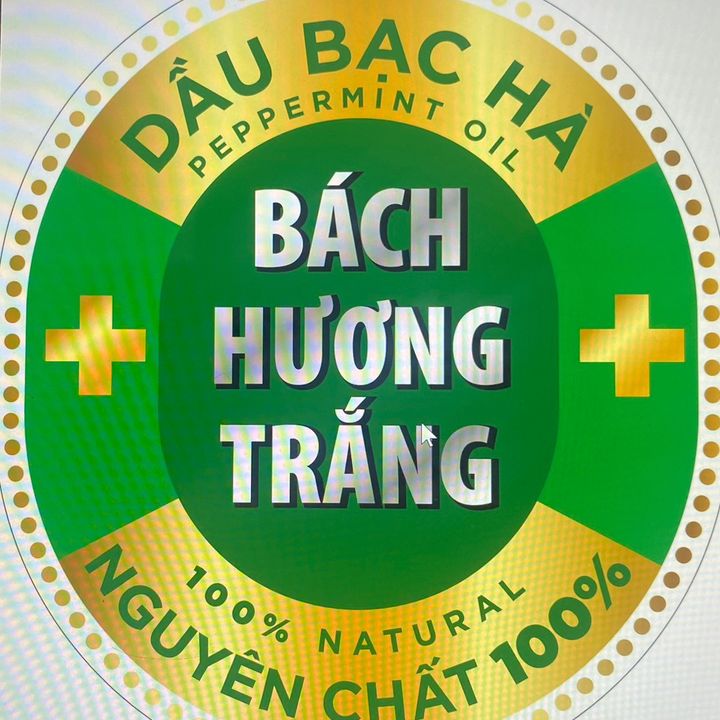 Dầu bạc hà BÁCH HƯƠNG TRẮNG