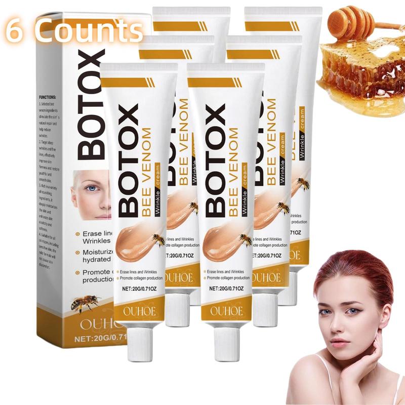 Bee Venom Skin Care Cream, 4-Count Moisturizing Lifting Cream Set, Hydrating Facial Massage Cream for Women and Men