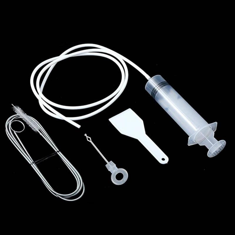 5pcs Refrigerator Drain Hole Cleaning Tool Kit, Dredging Tool, Blockage Dredger, Water Outlet Cleaner Kit, Drain Clog Remover