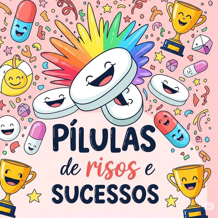 Pílulas de Risos e Sucesso 💫