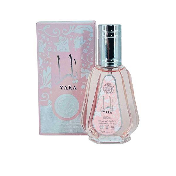 Lattafa Yara Women's EDP Fragrance by Ard Al Zaafaran, 1.7oz(50ml) Floral Scents Perfume with Fruity Sweet Floral Notes, Elegant Women's Fragrance