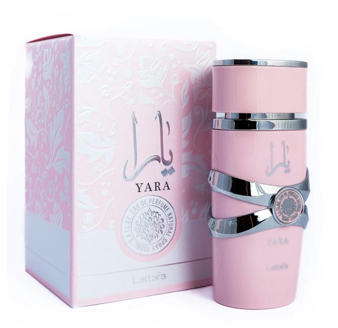 Lattafa Yara Women's Perfume, 3.4oz(100ml) Fragrance with Oriental Mix, Fresh Long-Lasting Women's Perfume