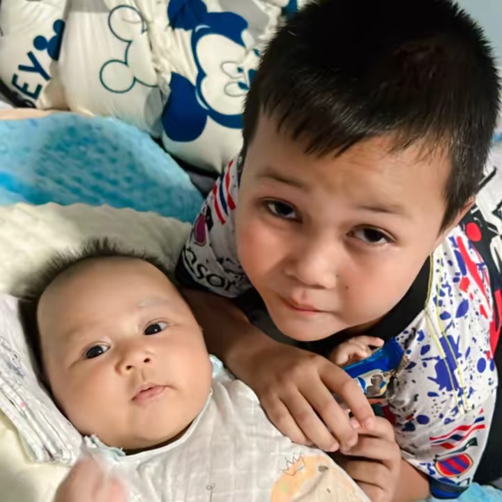 แม่น้องบีส&น้องอัญชัน❤️