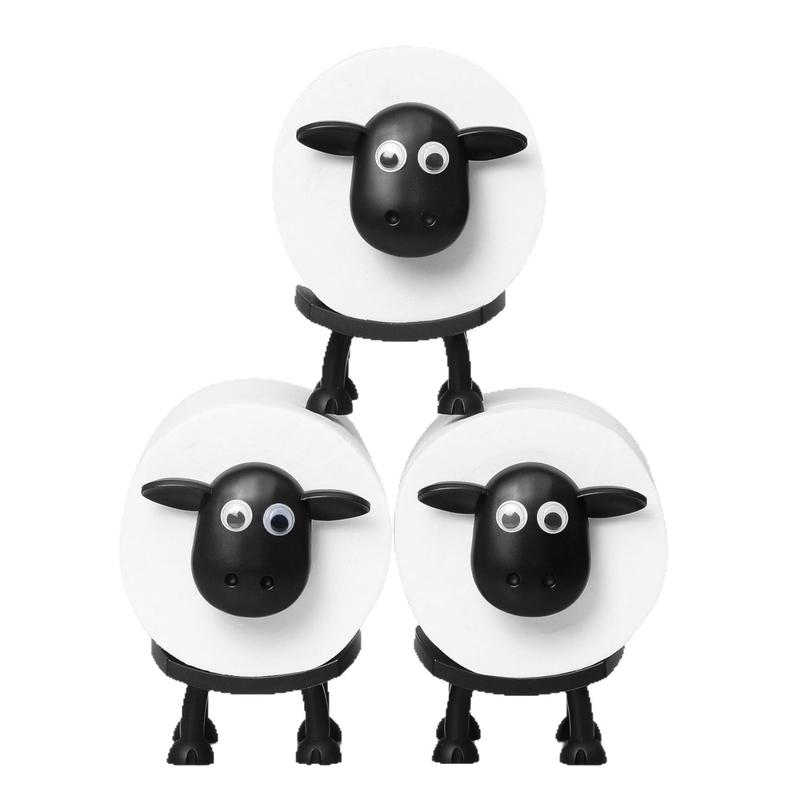 2026 Viral Funny Sheep Tissue Holder 3PCS Set – Cute 3D Printed Toilet Paper & Kitchen Roll Holder, Quirky Home Decor, Must-Have Household Essentials #Summervibes