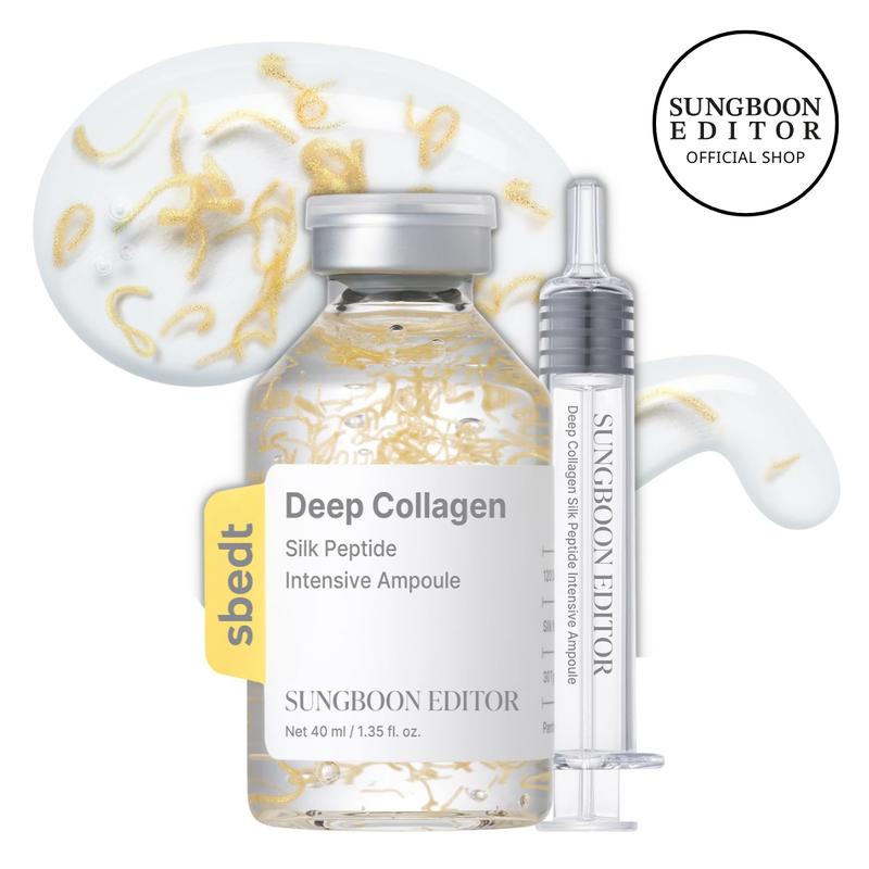[Sungboon] Silk Lifting Peptide Ampoule | Wrinkle Care | Face-Lift at Home serum with Peptides & Deep Collagen | Plumping, Smooth, Anti aging Korean Skincare mothers day gift ideas (30ml)