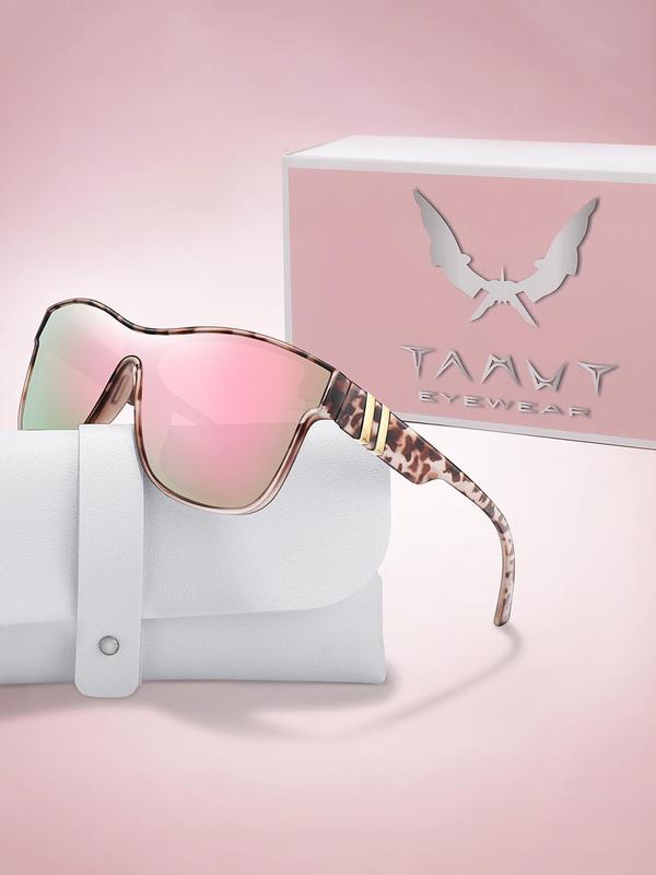 Women's Fashion Leopard Pattern Sunglasses, High Quality Summer Sunglasses, Trendy Casual Tinted Lens Sunglasses for Everyday Use, Fashionable Frames Sunglasses, Street Style Sunglasses, Fashion Accessories for Outdoor Activities, Mother's Day Gifts