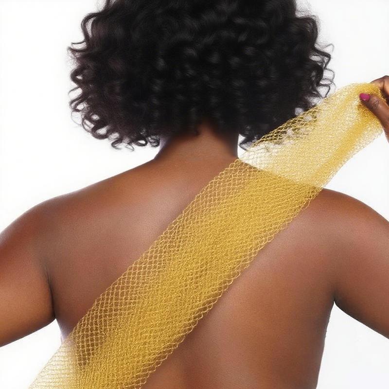 African Net Sponge, African exfoliating net Sponge, Ethically sourced real african