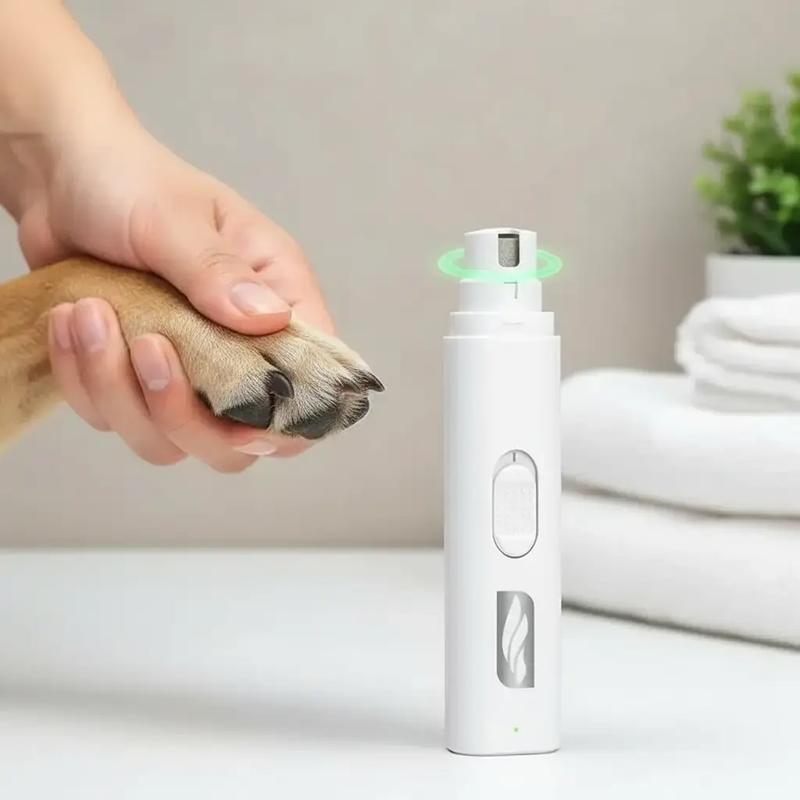 Cordless Dog Nail Clipper, Puppy Nail Clippers, Electric Dog Nail Trimmer, Paw Trimmer, Pet Grooming Nail Grinder, Pet Supplies, Dog Stuff, Cat Accessories #GLOBAL PICKS
