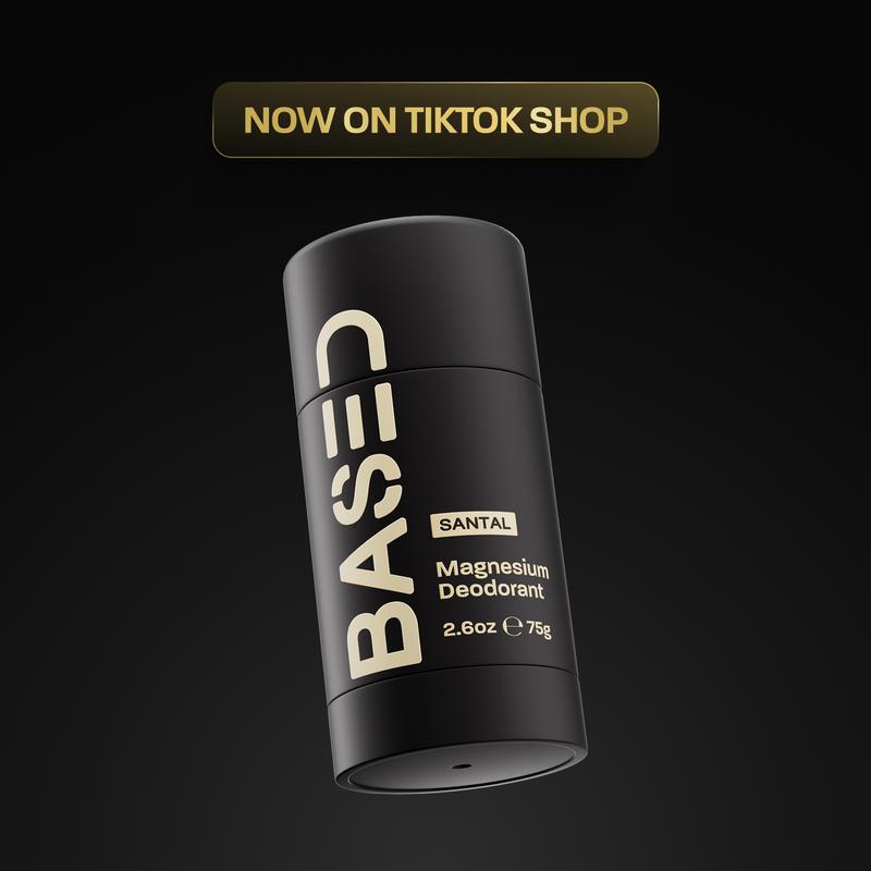 BASED High Performance Deodorant | Aluminum Free | All-Day Odor Protection | Simple, Effective, BASED.