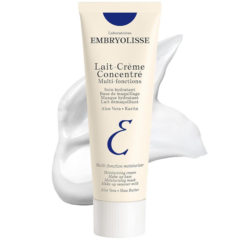 Embryolisse French Cult Favorite Lait-Crème Concentré 2.54 fl.oz. - 6-in 1 Face Moisturizer + Makeup Primer Floral Cleansing