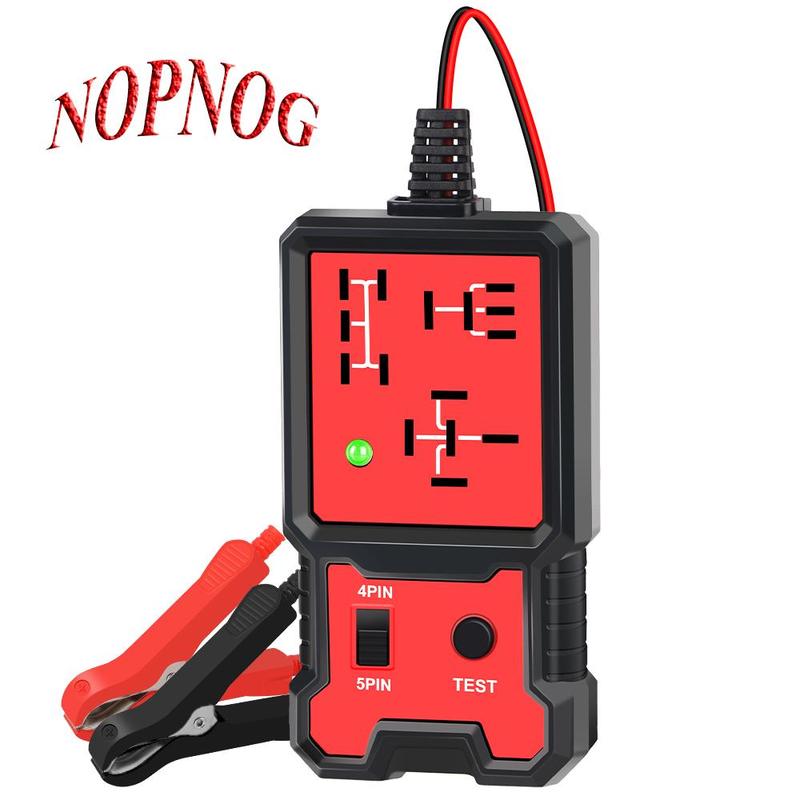 Automotive Circuit and Relay Tester, Portable Car Battery and Voltage Diagnostic Tool, Power Circuit Tester, Voltage Monitor, Vehicle