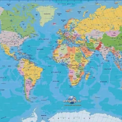 mundo de la geografía