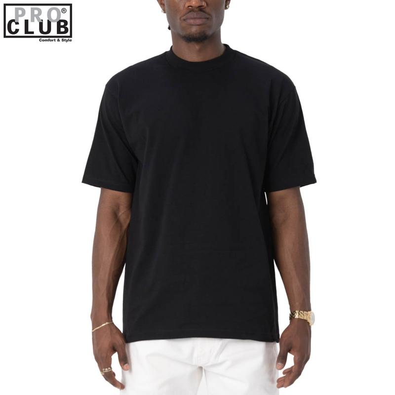 Pro Club Men's Heavyweight T-Shirt - Classic Crew Neckline Design
