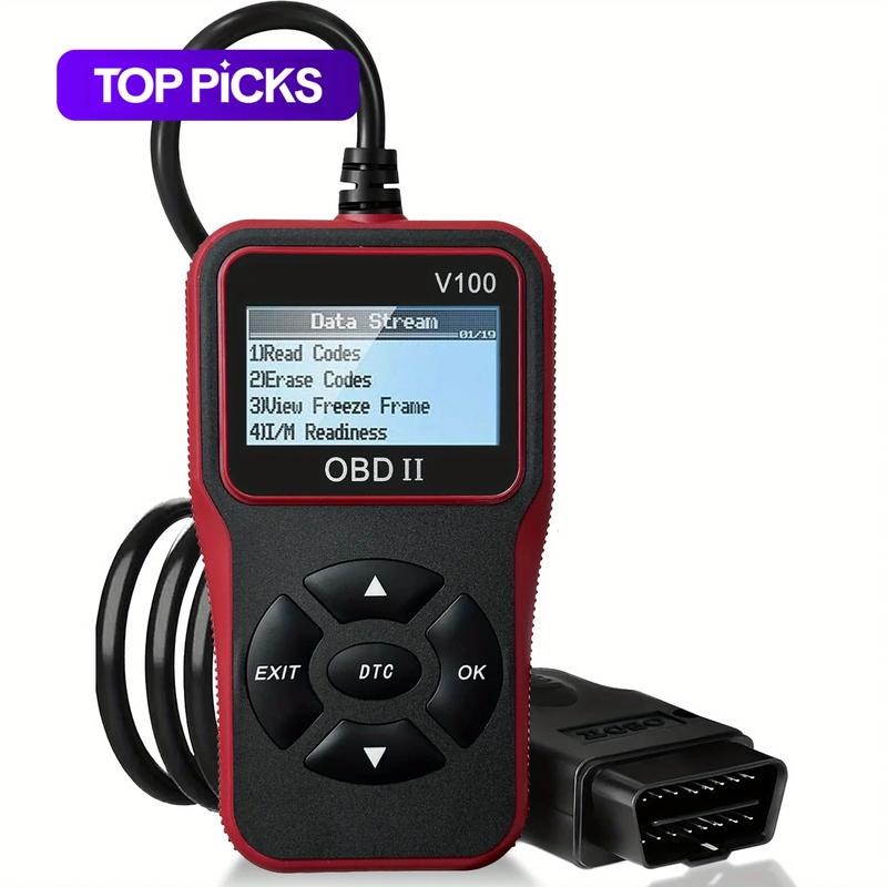 Automotive OBD2 Diagnostic Scanner, Engine Fault Code Reader and Scan Tool for All OBD II Protocol Cars Since 1996 #GLOBAL PICKS