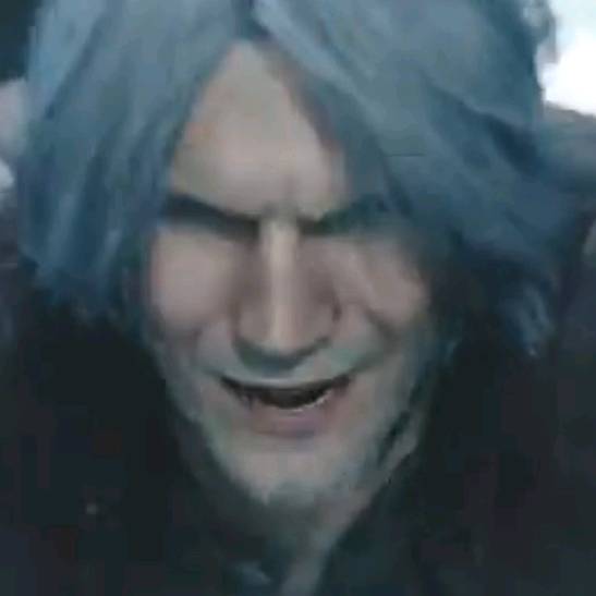 Dante riding a motorcycle
