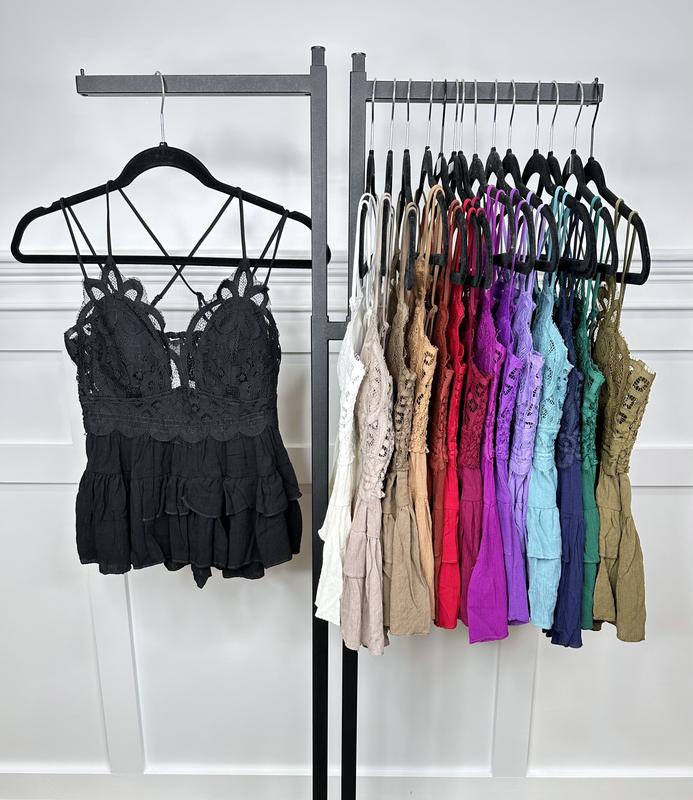 Lace To The Finish Top