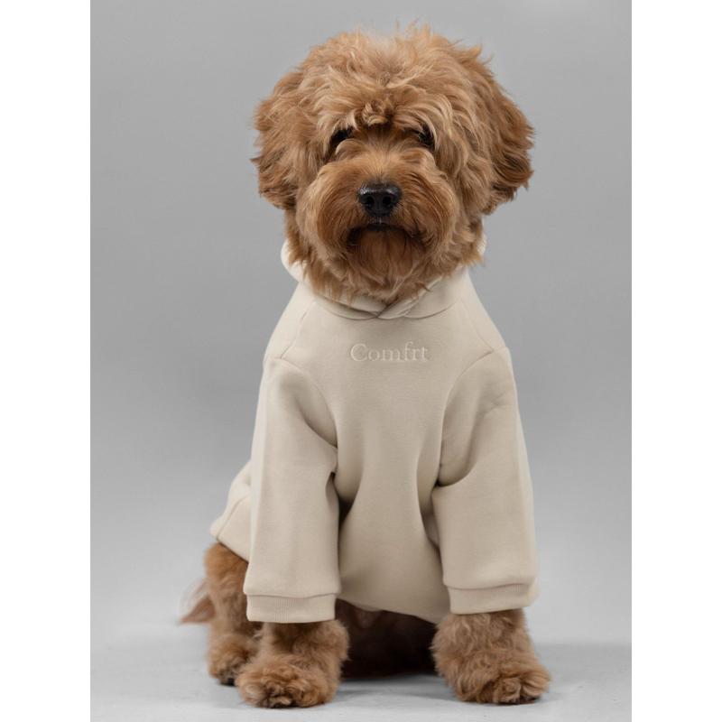 Comfrt | Signature Paw Hoodie | Durable Leash Opening Matching Pet Hoodie