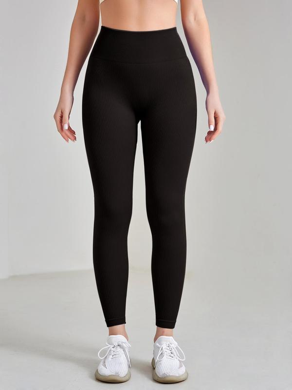 Women's Fall Clothing, Activewear, High-Waisted Sporty Leggings, Slim-Fit Yoga Pants, All-Seasons Wear, Moderate Fabric Thickness, Comfortable & Stylish Design, Scrunch Sports Leggings, Gym Workout Leggings, Shaping Leggings