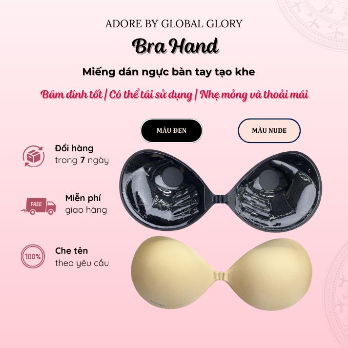 [DEAL HỜI CHỐT NGAY] Adore Miếng Dán Ngực Bra Hand Silicone Cài Trước Tạo Khe Đẩy Ngực Bám Dính Tốt dây  nâng Nữ áo  tạo