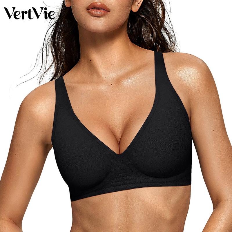 Vertvie｜BLAIR Deep-V Wireless Bra, Jelly Bras, Natural Lift & Clean Confidence