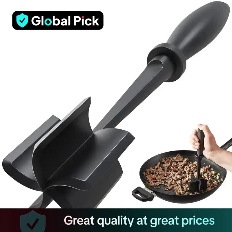 Handheld Meat Chopper, Non-Stick Meat Mincer and Manual Hamburger Meat Masher, Chicken Shredder Tool, Multifunctional Kitchen Cooking Accessory, Kitchen Gadgets, Meat Shredding Machine, Meat Shredders, Multifunctional Kitchen Tools #GLOBAL PICKS