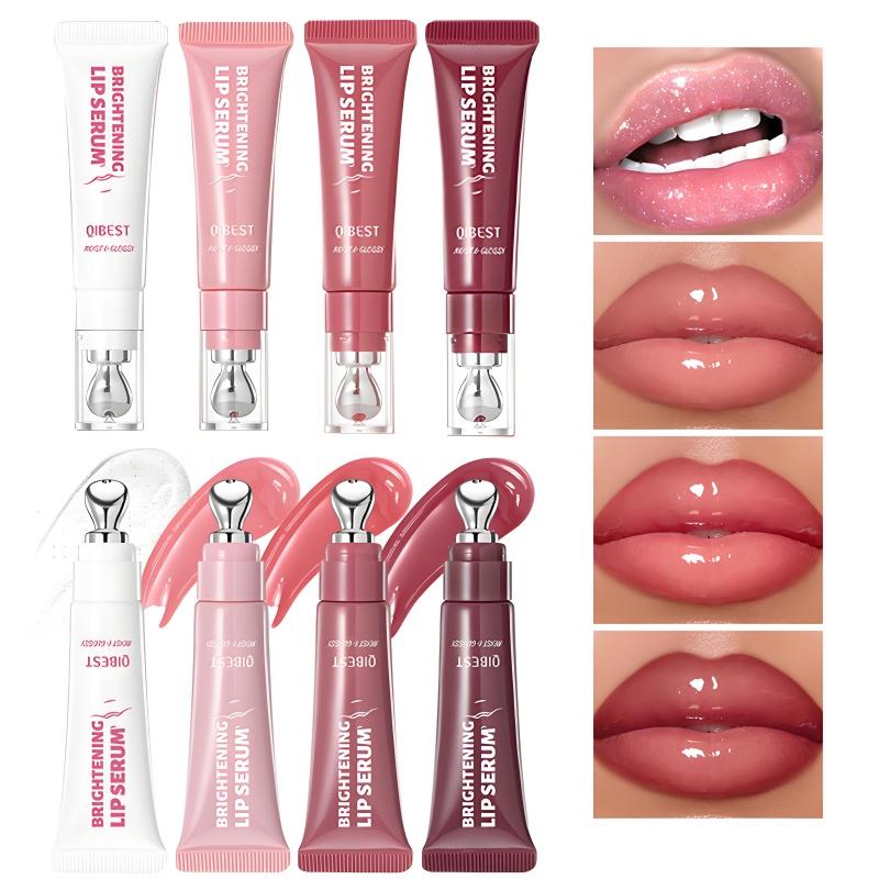 Mirror lip gloss, lightweight texture, moisturizing and long-lasting luster, natural lip makeup