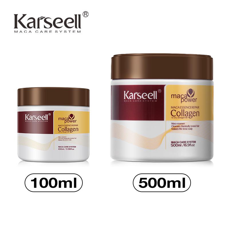 Karseell Collagen Hair Care Deep Moisturizing Repair Argan Oil Collagen Hair Mask Essence Suitable for all hair types - two specifications for you to choose