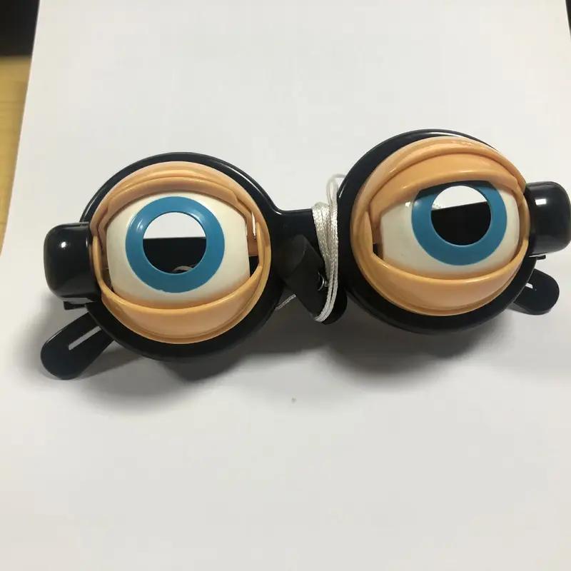 Novelty Funny Glasses with Winking Eye Mechanism, Casual Style Decorative Eyewear for Selfie Fun & Gag Gifts, Gifts for Friends