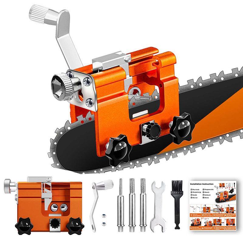 Portable Chainsaw Blade Sharpener, Manual Chainsaw Sharpening Tool, Chainsaw Accessories for Home Garden, Heavy-Duty Power Tool Accessory #TOP PICKS
