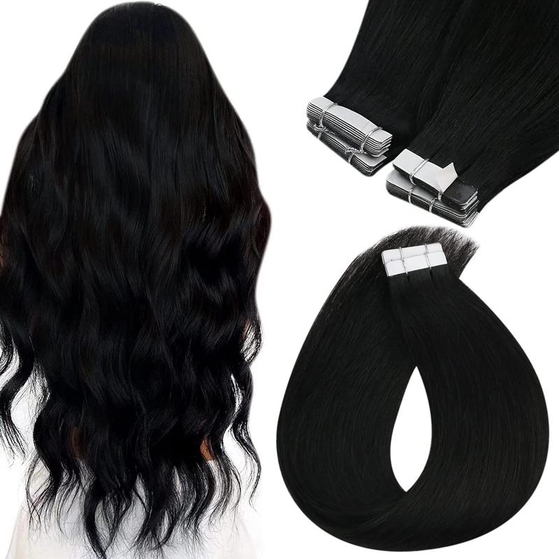 ã12inch-28inchãSunny Tape in Hair Extensions | 50G/20PCS Real Human Hair Natural Straight Invisible Silky  For Women Effortless Beauty in Daily Life #Summervibes