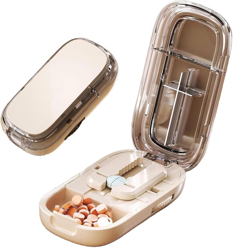 Adjustable Pill Cutter and Splitter for Multiple Pills, Designed for Small and Tiny Tablets with Precise Alignment Functionality