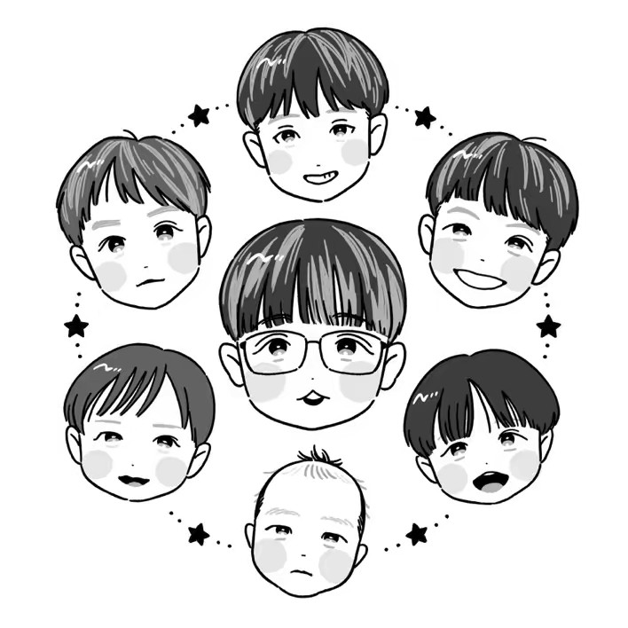 🐟boy+triple+twins+baby