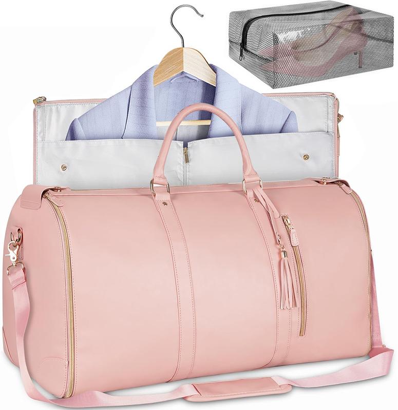 Lefame Travel Duffle Bag with Garment & Shoe Compartment, Waterproof & Breathable, TSA-Approved, 57L Capacity, Ideal for Weekender, Gym, Hospital, Holiday Travel Space Saving Bag Removable Bags hospital bag for mom, #SummerVibes outdoorfun